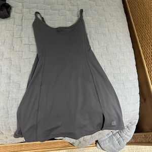 Princess Polly Dark Gray Activewear Mini Dress
